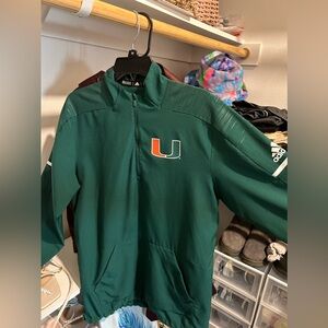 Adidas UMiami Jacket/Windbreaker. Size small
